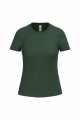 Dames T-shirt iDeal Basic Brand 190 Forest Green